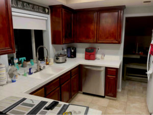 Kitchen Makeover Moreno Valley before 01