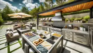 outdoor countertop material