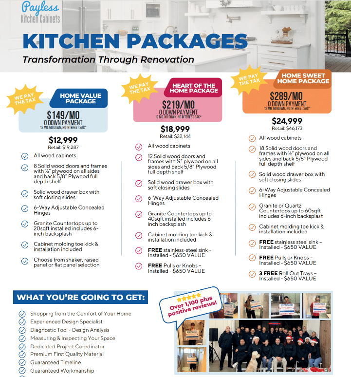 kitchen packages 1