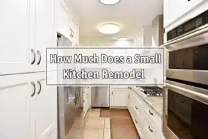 Blogs 9 How much does a small kitchen remodel cost?