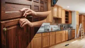 cabinet refacing vs cabinet installation for Burbank homeowners