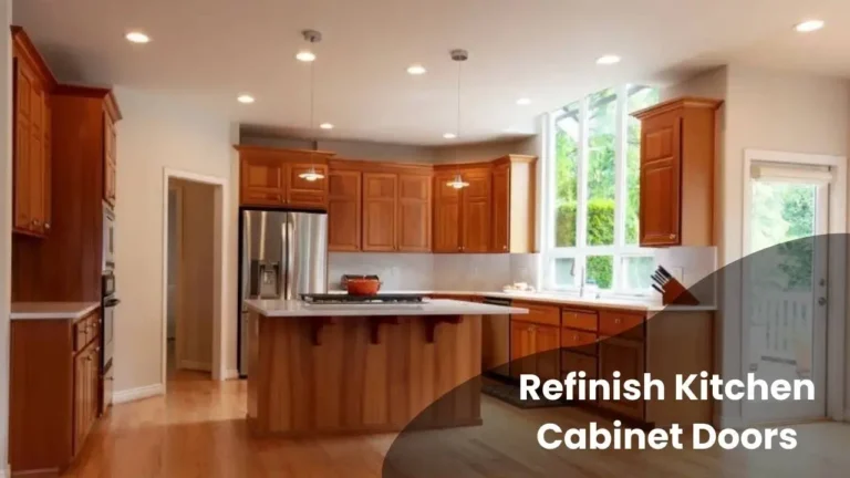How to Refinish Kitchen Cabinet Doors