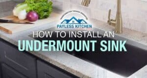 how to install undermount sink​