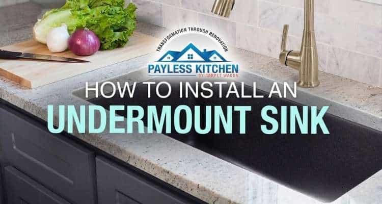 how to install undermount sink​