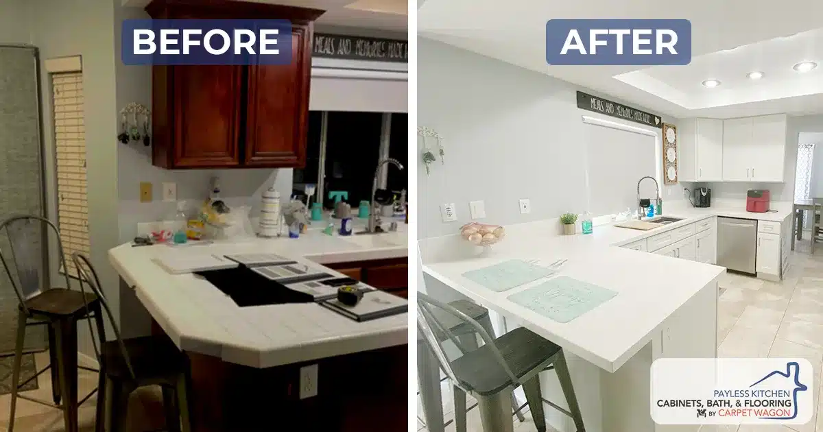 Kitchen makeover in moreno valley