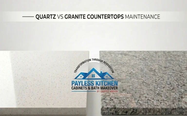 Quartz vs granite countertops maintenance
