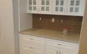 under cabinet lighting for brick backsplash