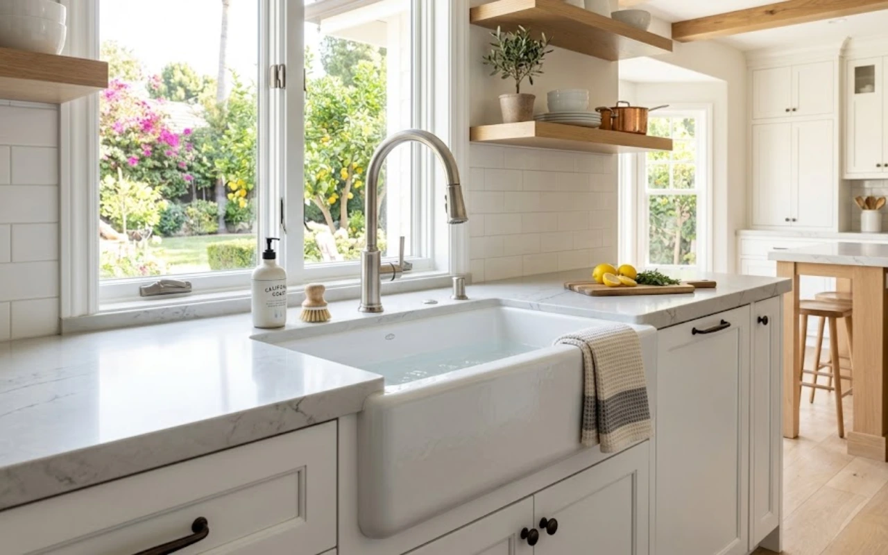 benefits of farmhouse sink Whittier