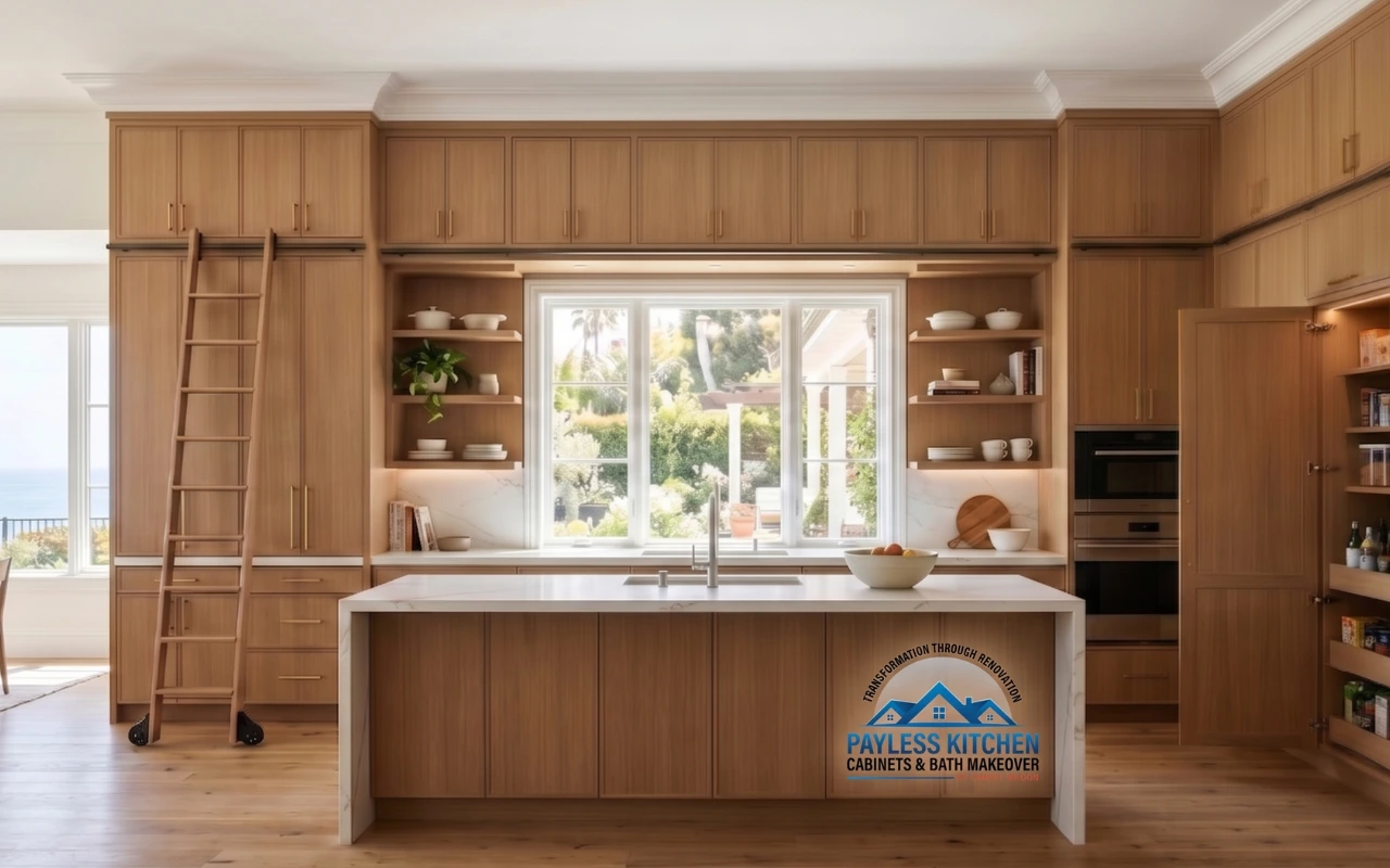floor to ceiling kitchen cabinets