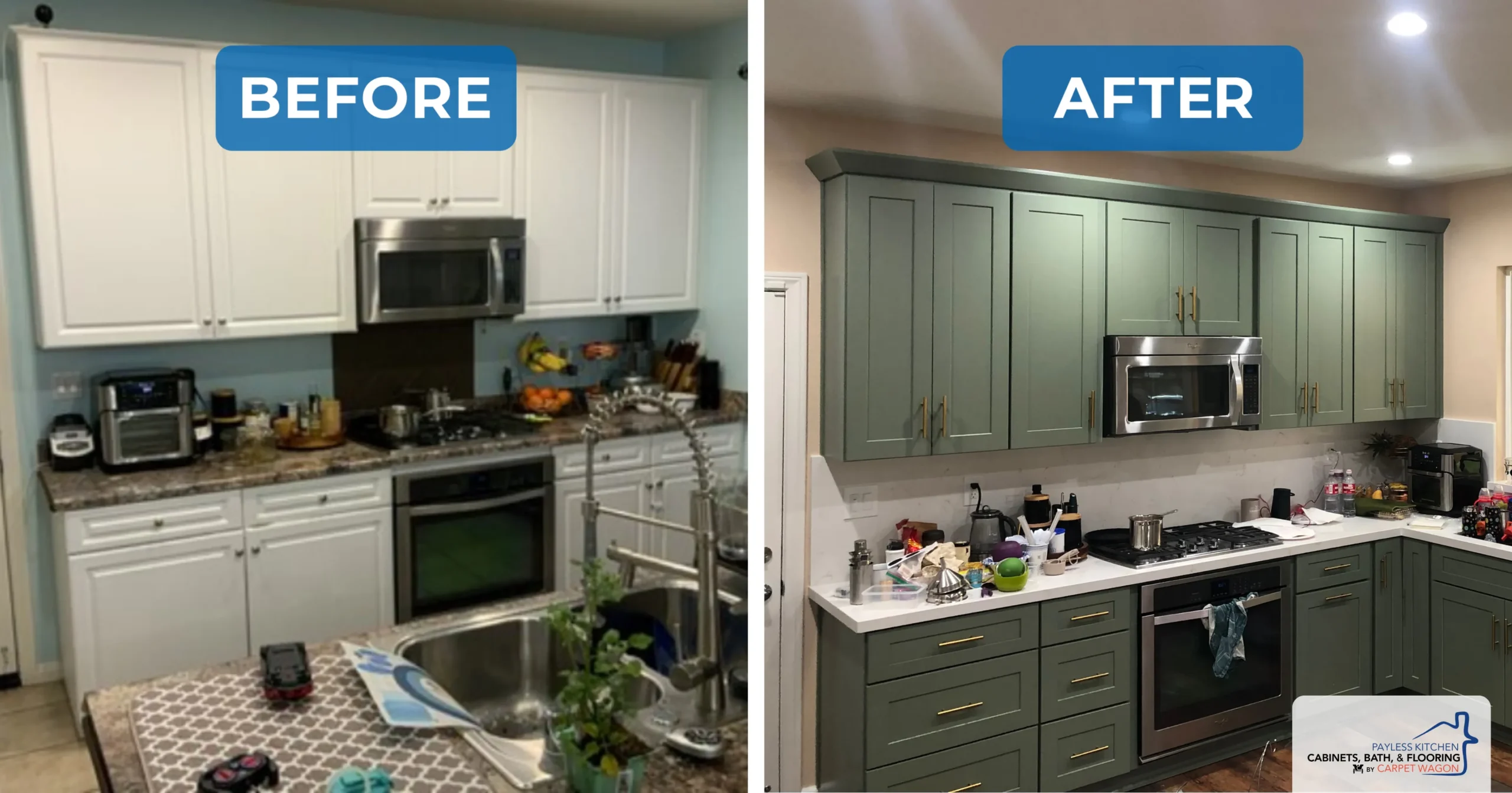 kitchen refacing in corona
