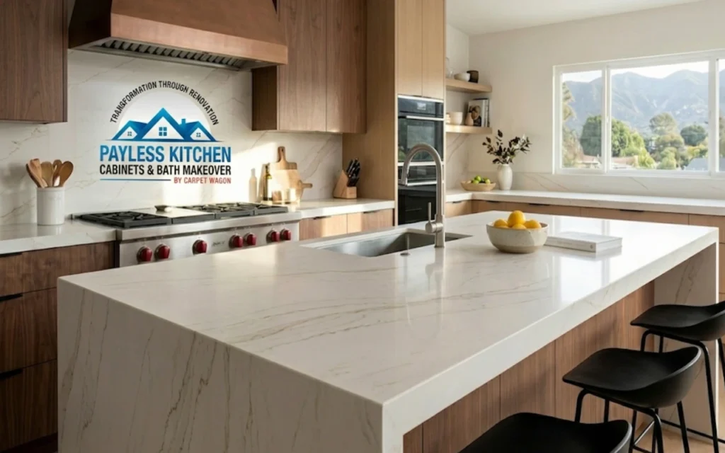 luxury quartz kitchen countertops arcadia