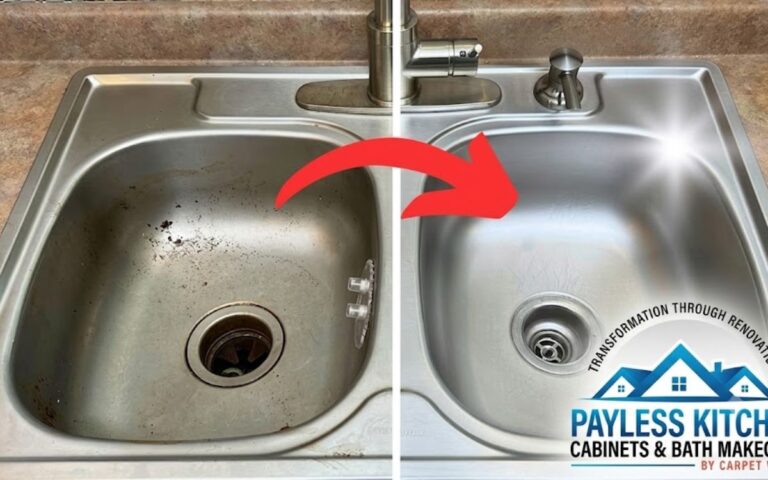 How to Clean Kitchen Sink