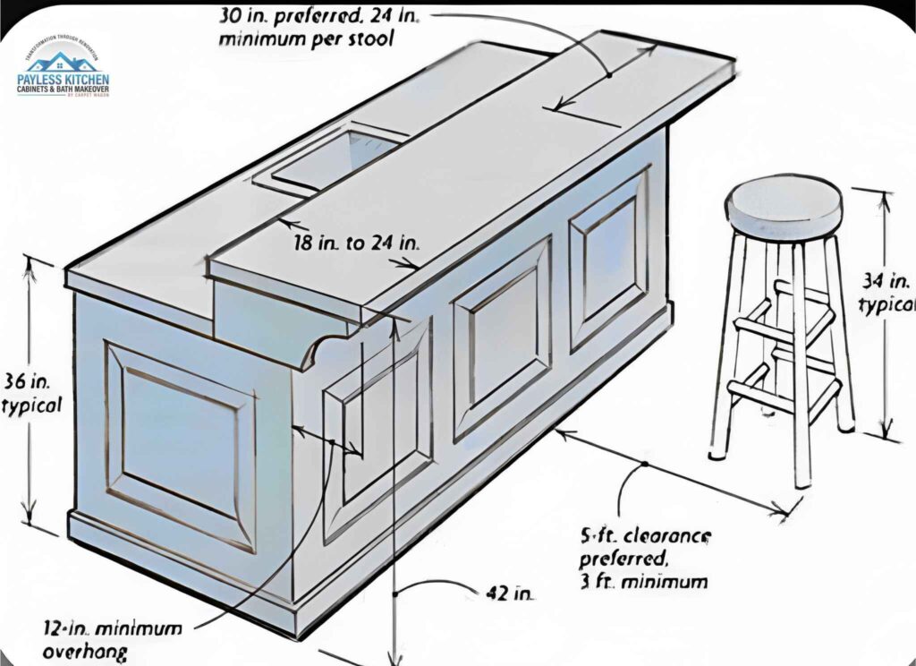 Kitchen Island Size