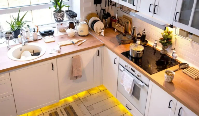 Layout mistakes causing the kitchen to look messy